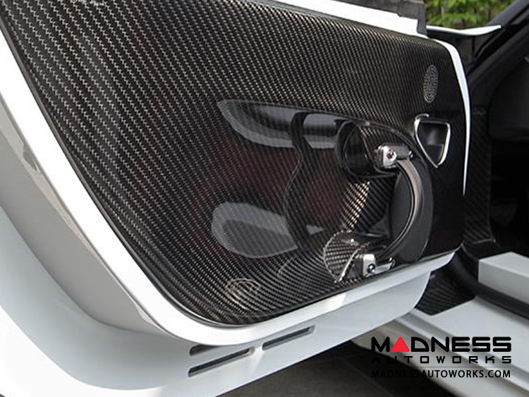 Alfa Romeo 4C Carbon Fiber Door Panels MADNESS Autoworks Auto Parts
